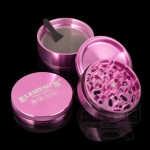 Młynek metalowy Elements 60mm - 4 częściowy z magnesem różowy (pink)