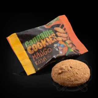 Ciasteczka konopne Cannabis Cookies CBD Mango Kush (typ opakowania: pojedyńcze)
