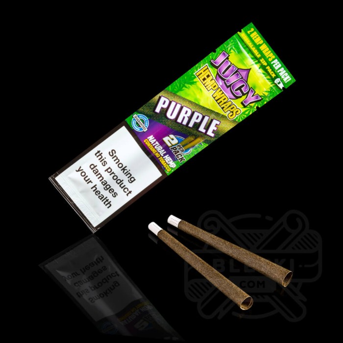 Owijki konopne Juicy Jay's Hemp Wrap Purple