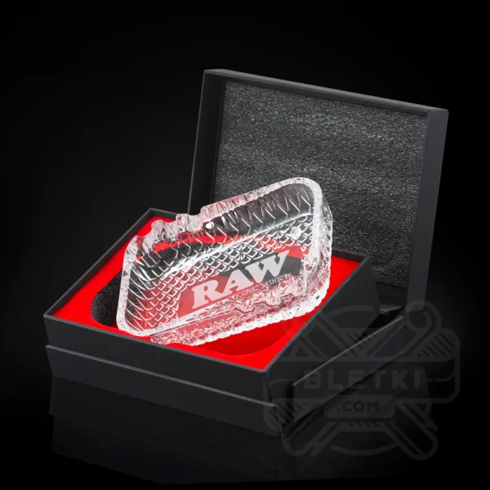 Szklana popielniczka Raw Aficionado