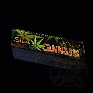 ​Bibułki Cannabis Flavored King Size Slim