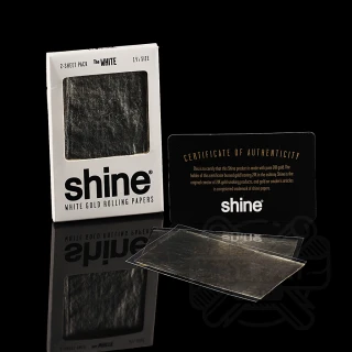 Bibułki Shine 24K White Gold 1 1/4 (2 szt.)