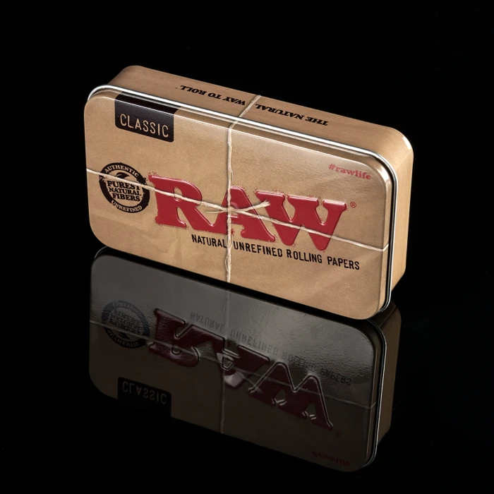 Puszka metalowa Raw Classic King Size duża 2