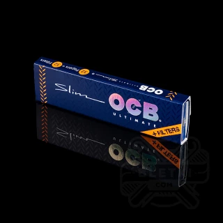 Bibułki OCB Ultimate King Size Slim + ustniki papierowe