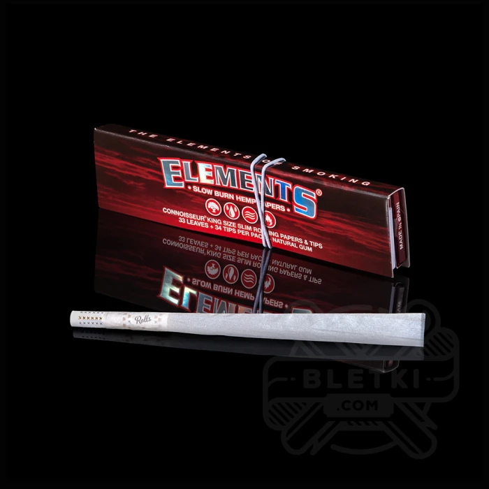 bibulki-elements-red-connoisseur-king-size-slim-ustniki-papierowe