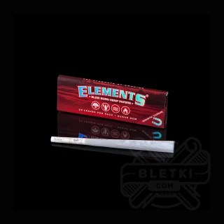 Bibułki Elements Red 1 1/4