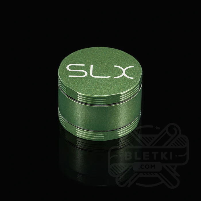 mlynek-aluminiwy-slx-62-mm-non-sticky-4-czesciowy-z-magnesem-zielony-leaf