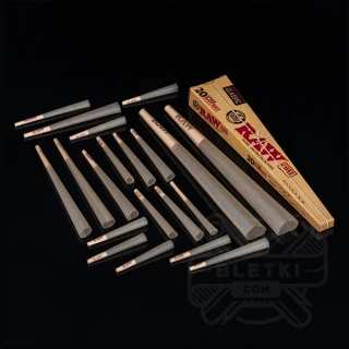 Bibułki Raw Cone Classic Rawked 20