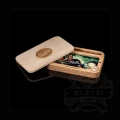 Tacka drewniana Rolls z secret boxem + filterki + bletki