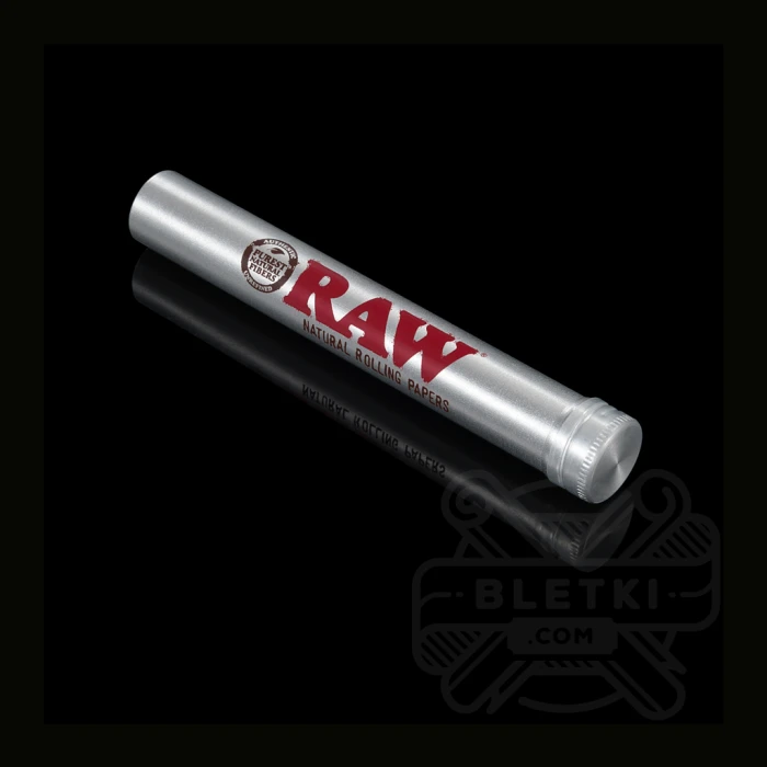 Aluminiowa, zakręcana tuba na stożki i gotowe skręty Raw