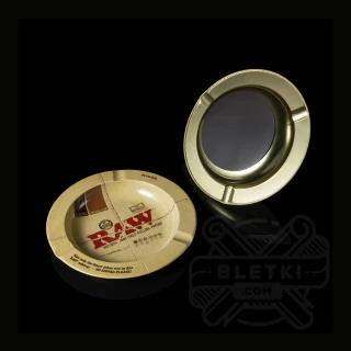 Metalowa popielniczka Raw z magnesem