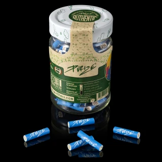 Filtry z węglem aktywnym Purize Xtra Slim 6mm (100 szt.) - niebieskie  