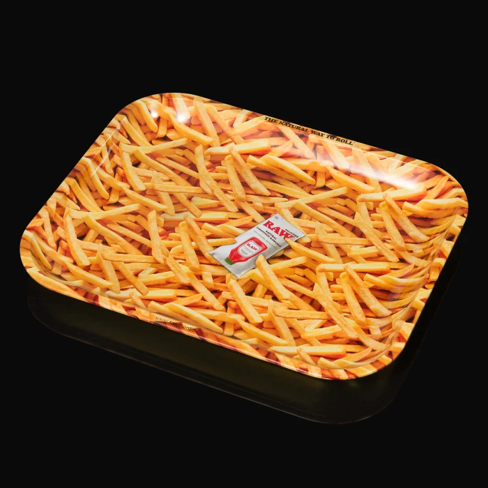 Tacka metalowa Raw French Fries duza