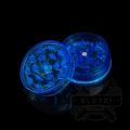 Młynek plastikowy Buddies 42 mm - 3 częściowy z magnesem niebieski
