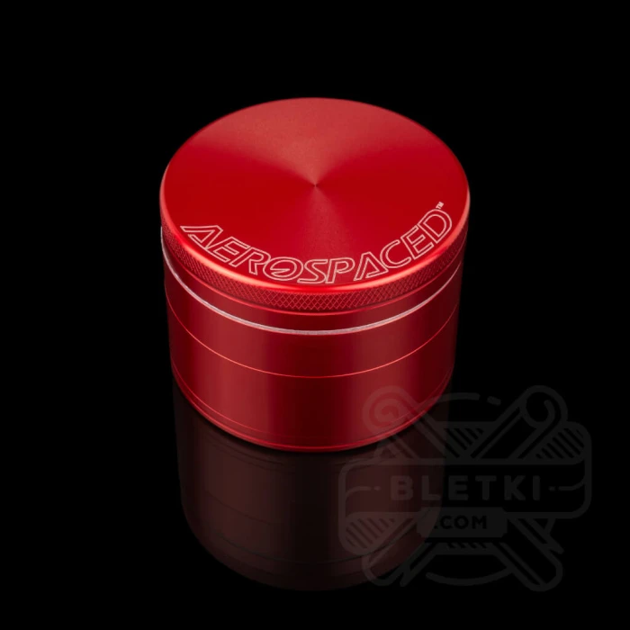 Młynek metalowy Aerospaced 63mm 4 częściowy różne kolory