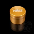 Młynek metalowy Vibes 63mm 4 częściowy złoty