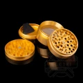 Młynek metalowy Vibes 63mm 4 częściowy złoty