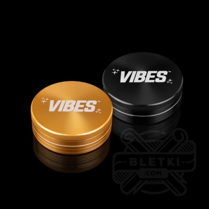 Młynek metalowy Vibes 63mm 2 częściowy 2 kolory