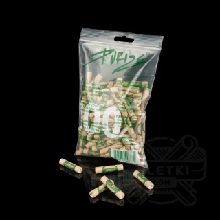 Filtry z węglem aktywnym Purize Regular 9mm (100 szt.) - brązowe