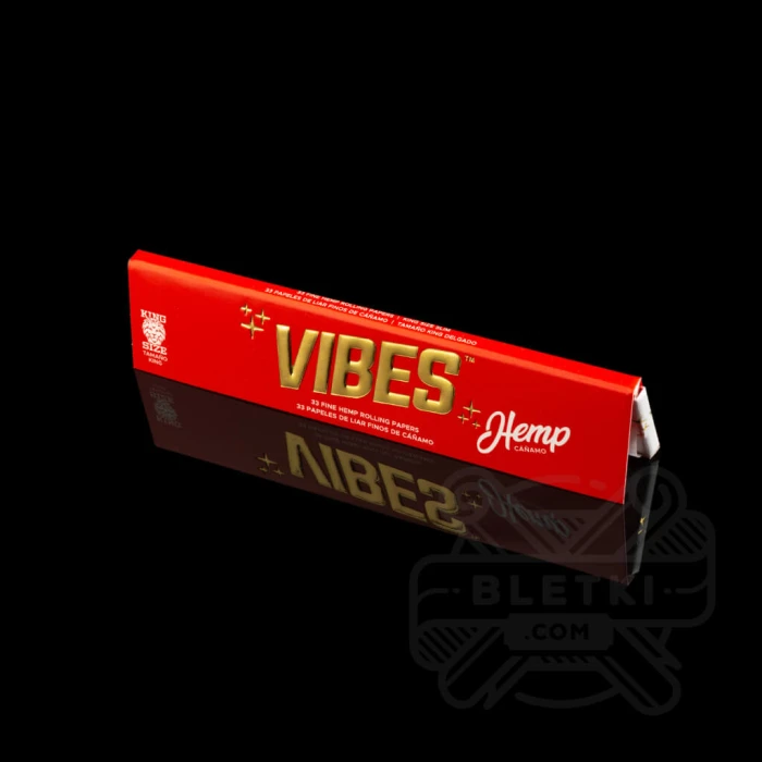 Bibułki Vibes King Size Slim Hemp