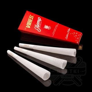 Bibułki Vibes Cones Coffin King Size Hemp (3 szt.)