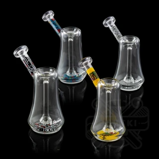 Szklany bubbler K. Haring