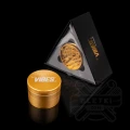 Młynek metalowy Vibes 63mm 4 częściowy złoty