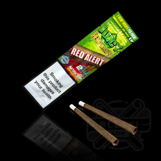 Owijki konopne Juicy Jay's Hemp Wrap Red Alert (typ opakowania: pojedyńcze)