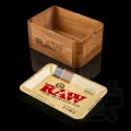 Drewniane pudełko z tacką RAW Cache Box Mini