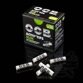 Filtry z węglem aktywnym OCB Premium Slim 7mm