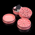 Młynek aluminiowy SLX 62 mm v2.5 (non sticky) - 4 częsciowy z magnesem różowy (Flamingo Pink)