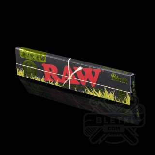 Bibułki Raw Organic Black King Size Slim