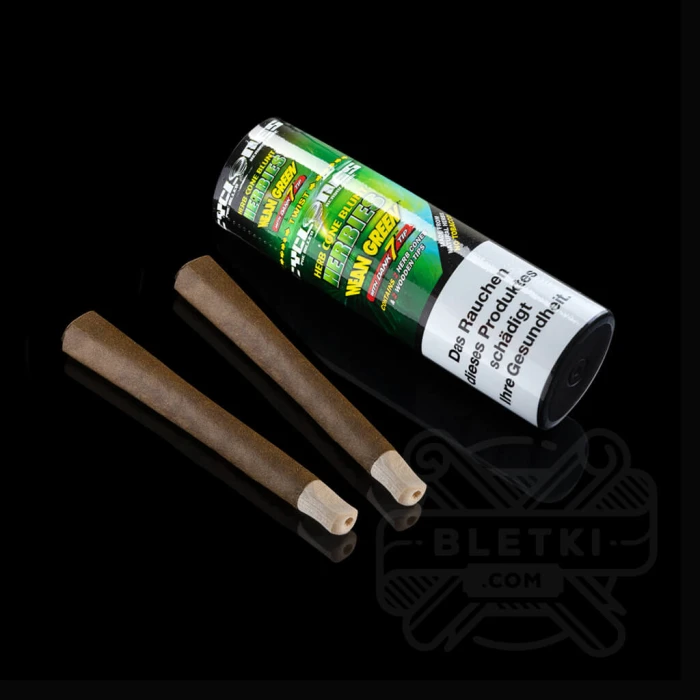 Owijki Cyclones Mean Green Hemp Cone Blunt 2x