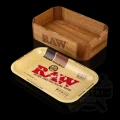 Drewniane pudełko z tacką RAW Cache Box Małe