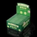 Bibułki Elements Green King Size Slim zielone box