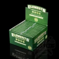 Bibułki Elements Green Connoisseur KS Slim zielone + ustniki papierowe box