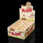 Bibułki Raw Organic Hemp - Rolka - box