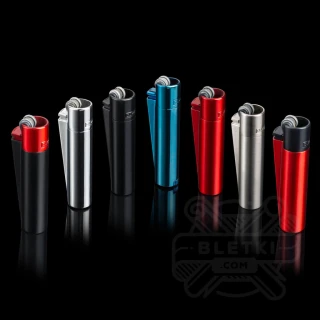 Metalowa zapalniczka Clipper Metal + etui