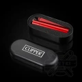 Zapalniczka metalowa Clipper Metal - kolor czerwony + etui