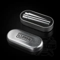 Zapalniczka palnik Clipper Metal Jet Flame - kolor srebrny błyszczący + etui