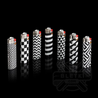 Zapalniczka BIC Maxi Black and White