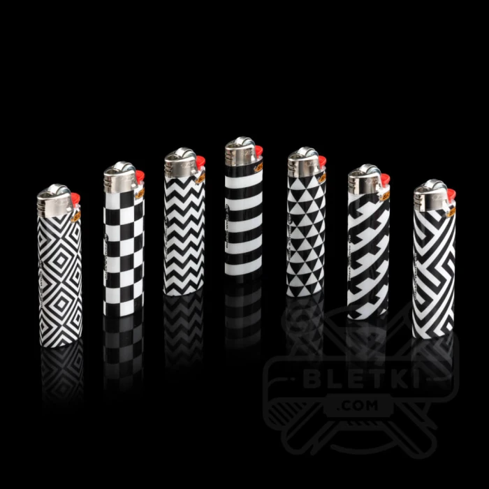 Zapalniczka BIC Maxi Black and White