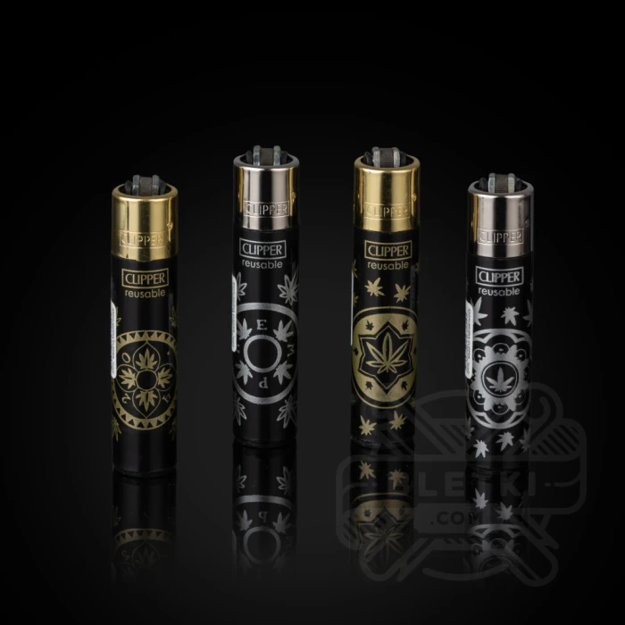 Zapalniczka Clipper: seria Money Hemp
