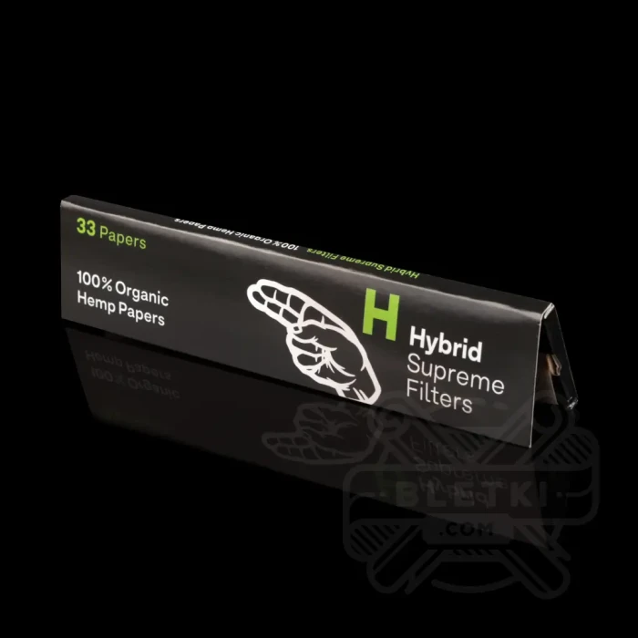 Bibułki Hybrid Organic King Size Slim