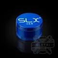 Aluminiowy młynek (grinder) SLX 62 mm v2.5 (non sticky) - 4 częściowy z magnesem niebieski (Ocean Blue)