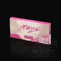 Bibułki Purize Pink King Size Slim + filtry z węglem aktywnym - różowe