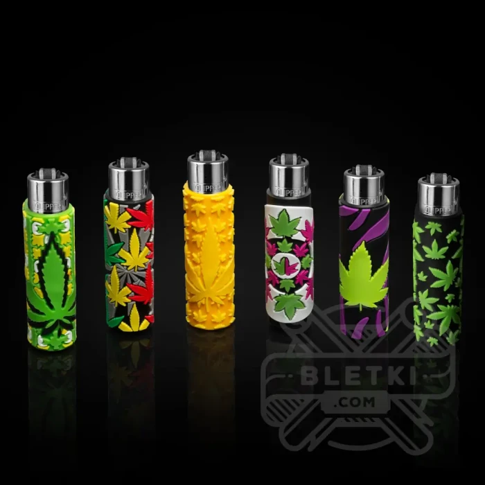 Zapalniczka Clipper gumowa osłonka Weed Fun