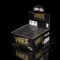 Bibułki Vibes King Size Slim Ultra Thin + ustniki papierowe - BOX