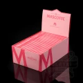 Bibułki Mascotte Pink King Size Slim Magnetic - różowe - BOX