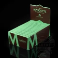 Bibułki Mascotte Brown King Size Slim + ustniki papierowe - BOX